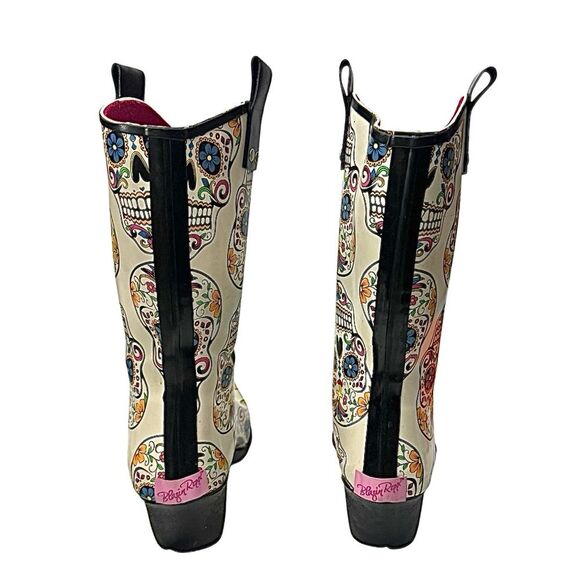 Blazin Roxx Outdoor Boots Womens Roxy Cowgirl Rain Snip Pull On 58104 Size 10 M - Picture 4 of 10